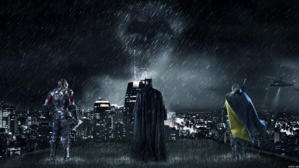 Wallpaper Gotham, City, Batman