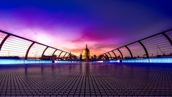 Wallpaper Bridge, Millennium, London