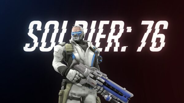 Wallpaper Overwatch, Soldier