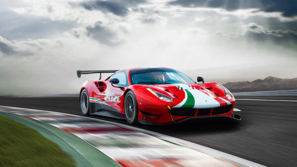 Wallpaper GT3, 2020, Evo, 488, Ferrari