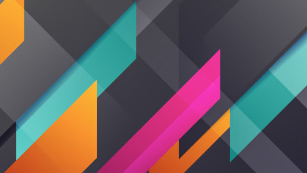 Wallpaper Abstraction, Yellow, Abstract, Mobile, Blue, Black, Pink, Desktop, Shapes
