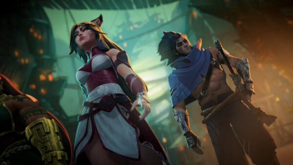 Wallpaper King, League, Ruined, Story, Ahri, Yasuo, Legends