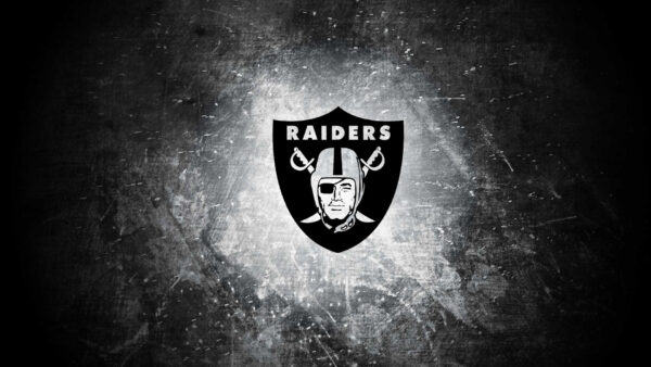 Wallpaper Desktop, Sports, And, Raiders, Black, White, Background, Logo, With