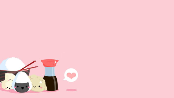 Wallpaper Background, Pink, Korean, Aesthetic, Kawaii