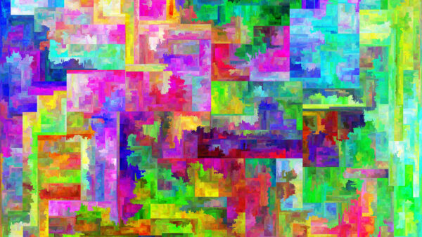 Wallpaper Squares, Mobile, Spots, Abstraction, Abstract, Colorful, Paint, Desktop