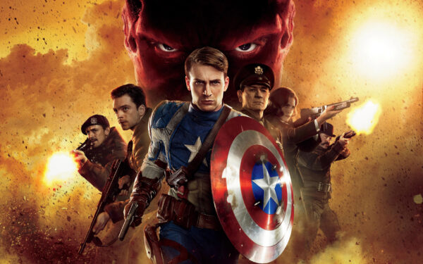 Wallpaper Avenger, 2011, First, America, Captain