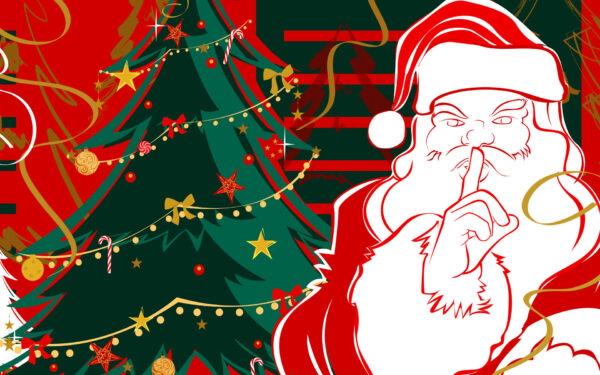 Wallpaper Clause, Xmas, Santa