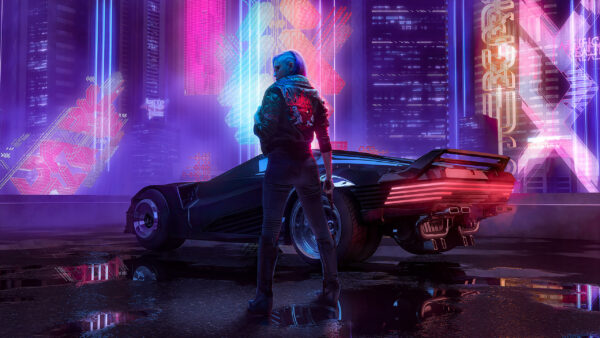 Wallpaper 2077, Cyberpunk