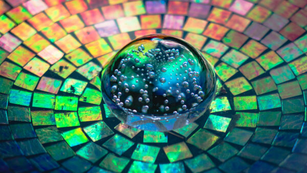 Wallpaper Bubbles, Desktop, Mobile, Squares, Abstract, Colorful, Water