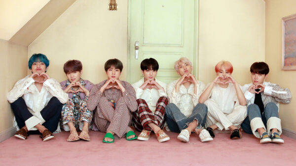 Wallpaper BTS, Jin, Are, Symbol, J-Hope, Heart, Suga, Jungkook, Jimin, Showing