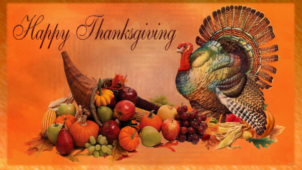 Wallpaper With, Fruits, Turkey, Desktop, Thanksgiving
