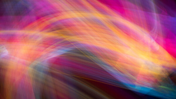Wallpaper Long, Exposure, Waves, Colorful, Abstract, Mobile, Light, Desktop
