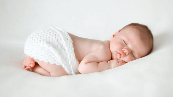 Wallpaper Cute, Sleeping, White, Child, Baby, Cloth