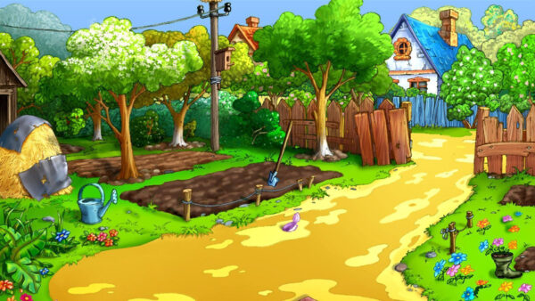 Wallpaper Farm, Cartoon