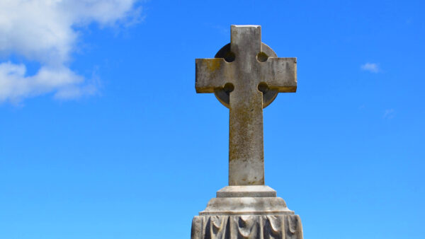 Wallpaper Sky, With, Blue, Background, Cross, Desktop