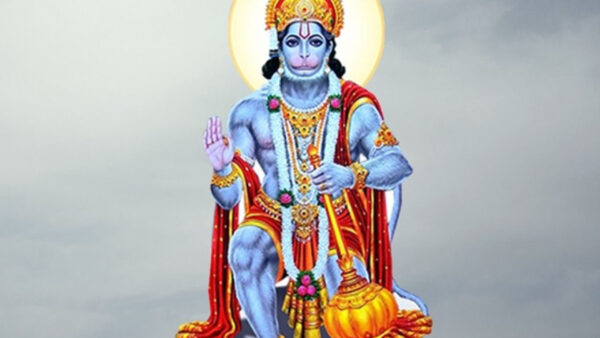Wallpaper With, Hanuman, Gada