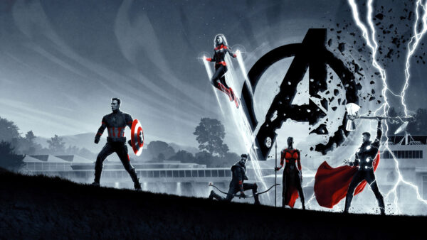 Wallpaper Endgame, America, Avengers, Captain