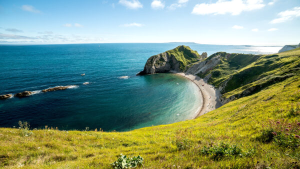 Wallpaper Door, Coastline, Durdle