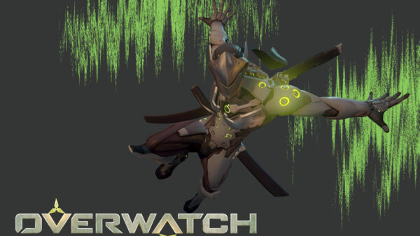 Wallpaper Overwatch, Desktop, Games, Genji