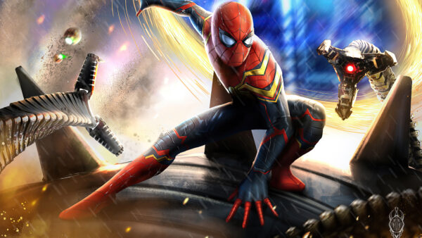 Wallpaper Superhero, Spiderman, Way, Home, Superheroes