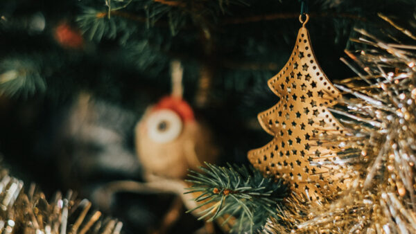 Wallpaper Desktop, Decoration, Christmas, Mobile, Tree, Tinsel, Glitter