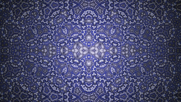 Wallpaper Pattern, Abstract, Abstraction, Desktop, Blue, Fractal, White, Mobile