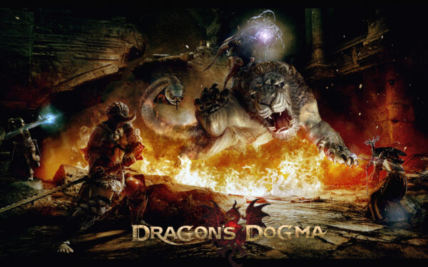 Wallpaper Game, Dragons, Dogma