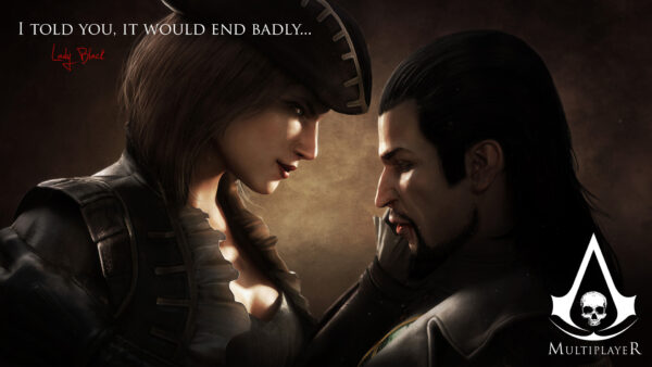 Wallpaper Assassin’s, Creed, Black, Lady