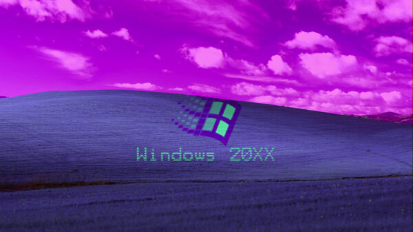 Wallpaper Desktop, Windows, Purple, Vaporwave, RetroWave