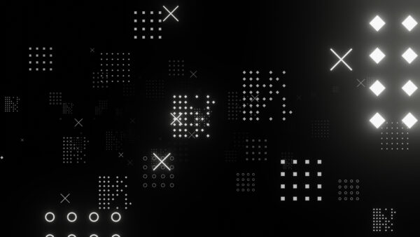 Wallpaper Dots, Abstract, Black, Desktop