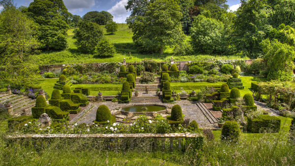 Wallpaper Desktop, Nature, Mapperton, England, Mobile, Garden