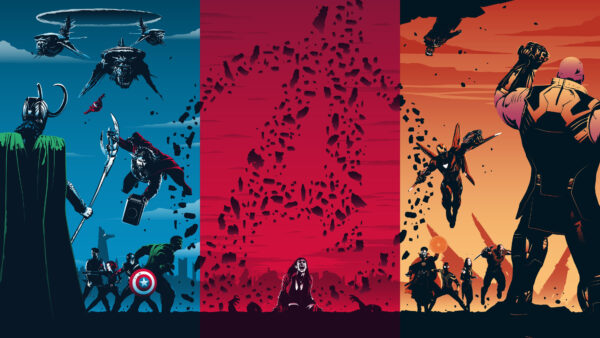 Wallpaper Loki, Movies, America, Desktop, Strange, Drax, Doctor, Widow, The, Black, Captain, Destroyer