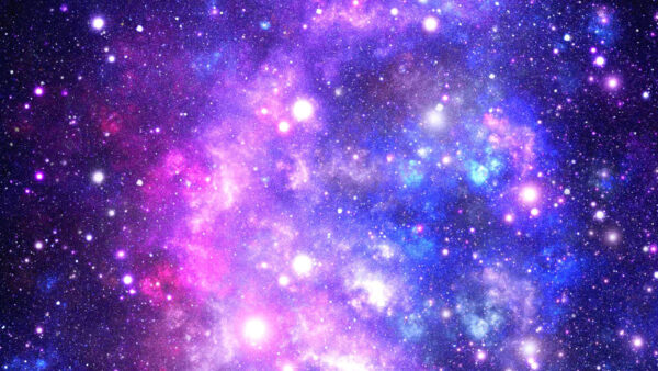 Wallpaper Stars, Galaxy, Colorful, Sky, Glittering, Space