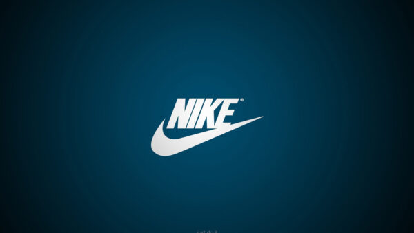 Wallpaper Blue, Background, Nike, Symbol, Desktop