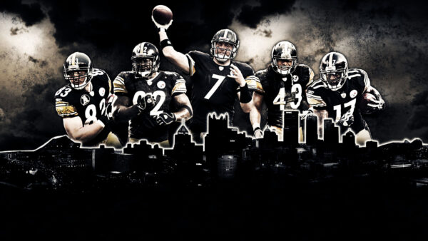 Wallpaper Desktop, Football, American, Players, Pittsburgh, Steelers