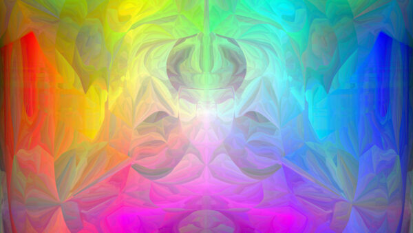 Wallpaper Colorful, Fractal, Gradient, Pattern, Abstraction, Abstract