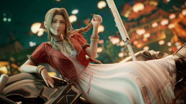 Wallpaper Gainsborough, VII, Aerith, Fantasy, Final