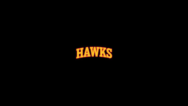 Wallpaper Crest, Badge, Background, Black, Basketball, Atlanta, Emblem, Hawks, Logo