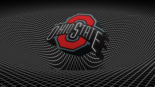 Wallpaper Black, Lines, Logo, Ohio, White, State, Background