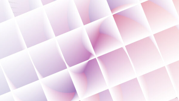 Wallpaper Gradient, Abstract, Light, Cubes, White, Squres, Abstraction, Pink