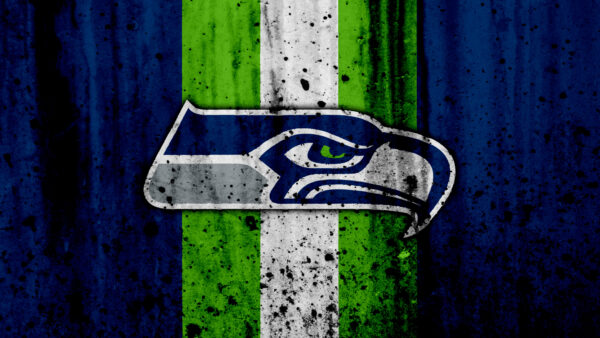 Wallpaper Seahawks, Desktop, Seattle, Green, Background, White, Logo