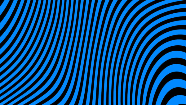 Wallpaper Black, Distortion, Stripes, Desktop, Abstraction, Blue, Lines, Mobile, Abstract