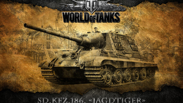 Wallpaper JAGDTIGER, Tanks, Games, KFZ, World, Desktop, 186