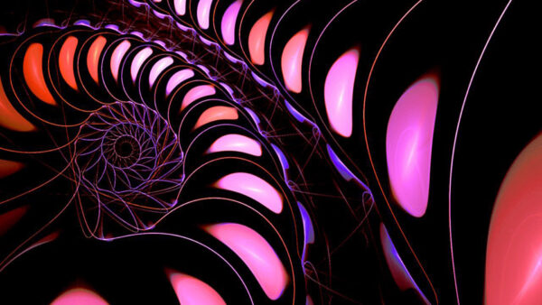 Wallpaper Tangled, Trippy, Fractal, Spiral, Twisted