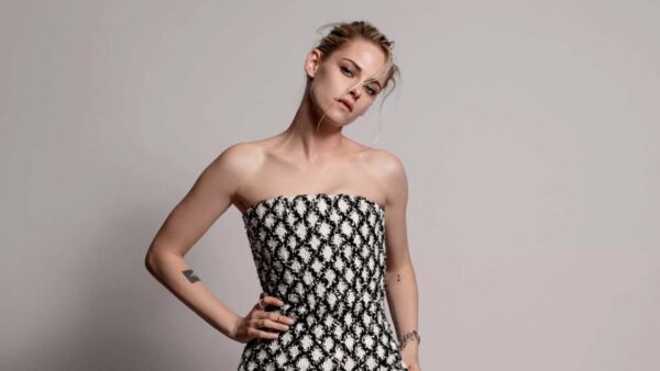 Wallpaper Kristen, Girls, White, Wearing, Girl, Stewart, Dress, Black, For, Photo, Design, Posing, Model