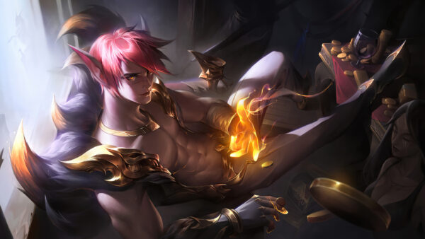 Wallpaper Legends, Sett, Redhead, League