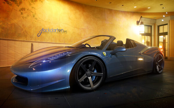 Wallpaper Ferrari, Spider