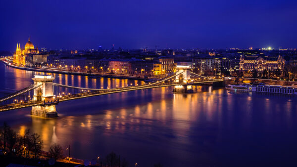 Wallpaper River, Budapest, Hungarian, Parliament, Danube