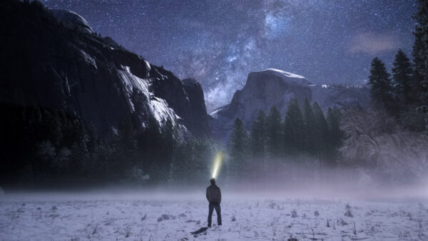 Wallpaper Yosemite, Alone, Valley