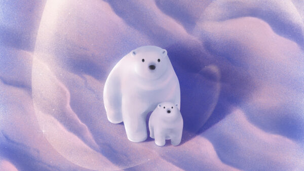 Wallpaper Illustration, Polar, Bears